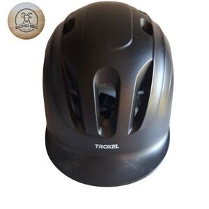 TROXEL SPORT 2.0 EQUESTRIAN RIDING HELMET BLACK HORSEBACK SAFETY HELMET